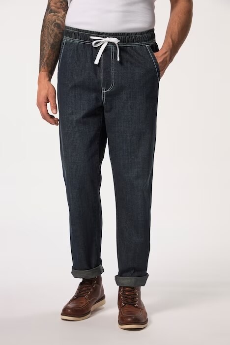 Herren Chino Hosen In Übergrößen L Bis 8XL – Modern Straight Fit Mit Elastikbund & Super-Stretch Für Max. Bewegungsfreiheit