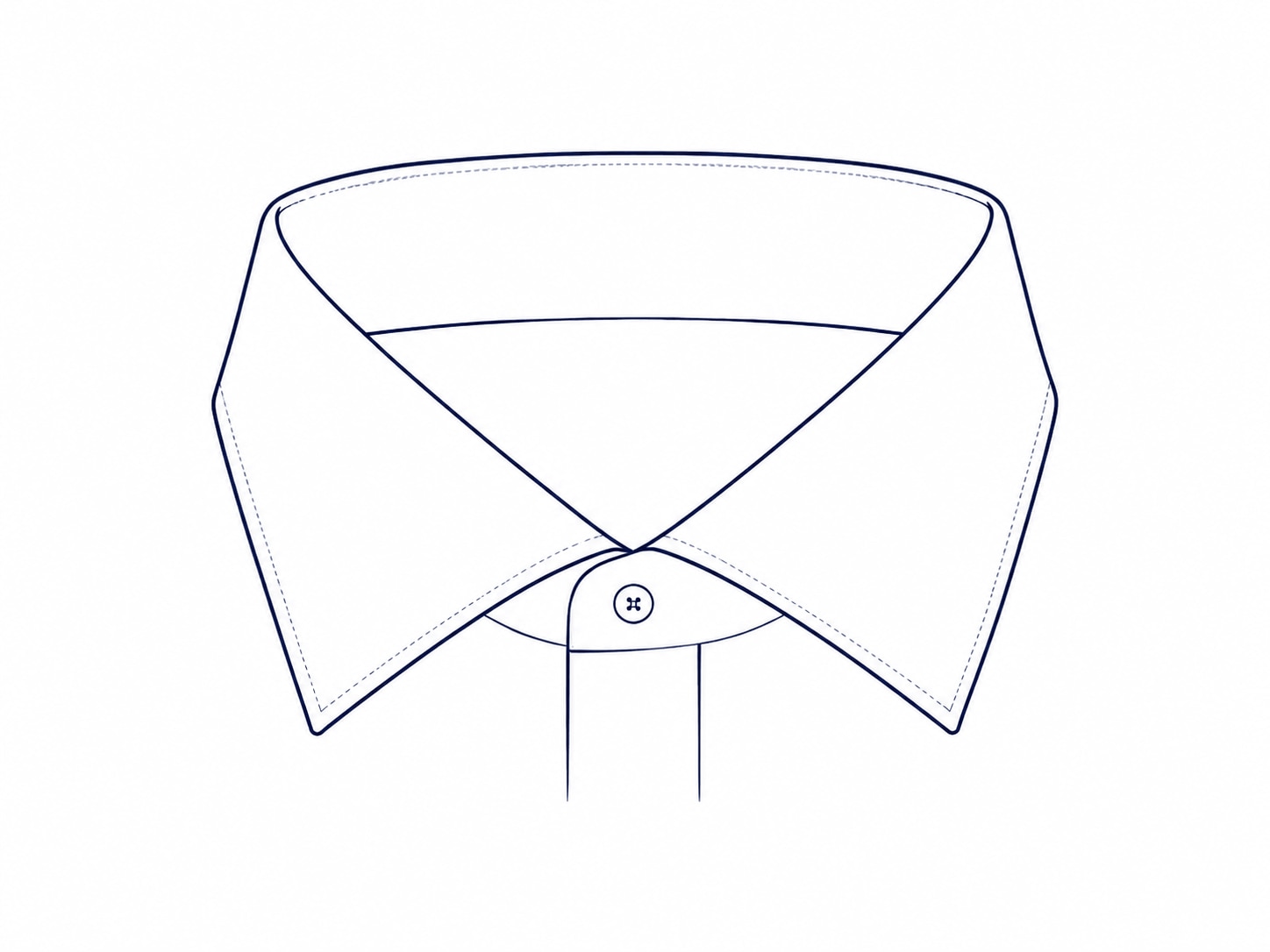 Illustration eines Haifischkragens