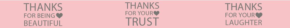 THANKS FOR BEING BEAUTIFUL ❤ THANKS FOR BEING BEAUTIFUL ❤