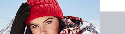 Floral Print Ski Jacket