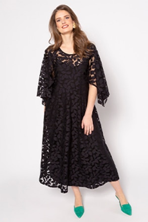 Robe, tissu dévoré