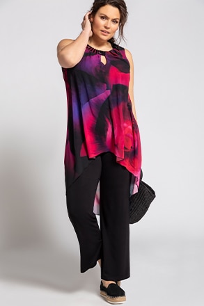 Strandanzug, Rosen-Tunika