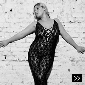 Catsuit, Spitze, Ouvert