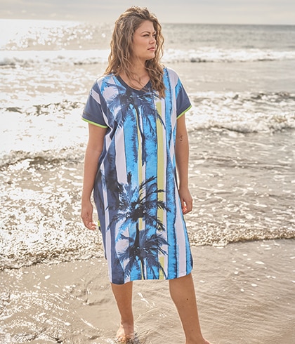 Knopfleiste einer bunten Regenjacke