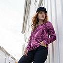 The Model is wearing a shirt