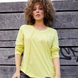 The model wears a green/yellow shirt