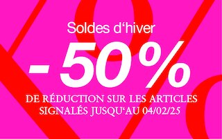 Soldes 50%