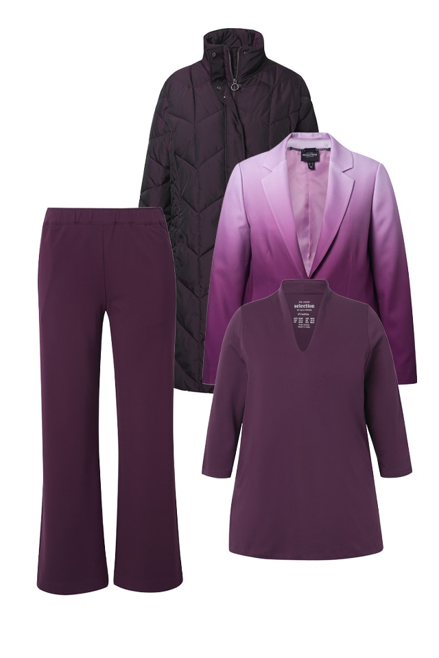 The season’s shade: berry