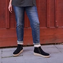 Close-up of jeans