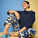 Close-up of colorful pants