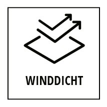 Darstellung eines von elf Icons mit der Funktion 'winddicht' der Hyprar Jacken von Ulla Popken.