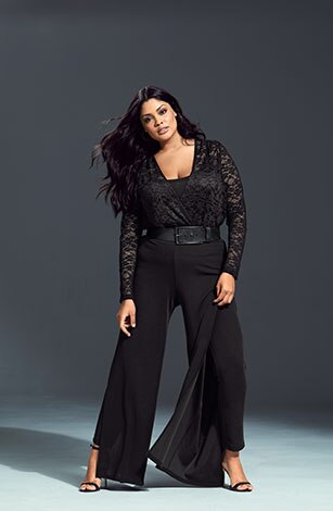 pantalon Marlène 2 en 1 fendu, doublé pantalon Marlène 2 en 1 fendu, doublé