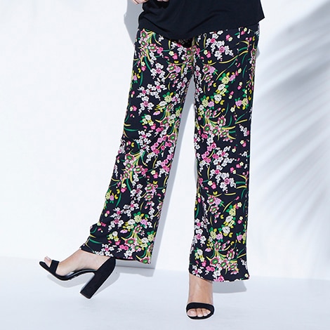 viscose broek met print viscose broek met print