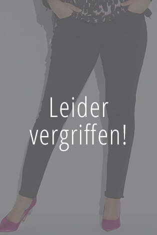 Anklejeans mit Fransensaum, Strechdenim Anklejeans mit Fransensaum, Strechdenim
