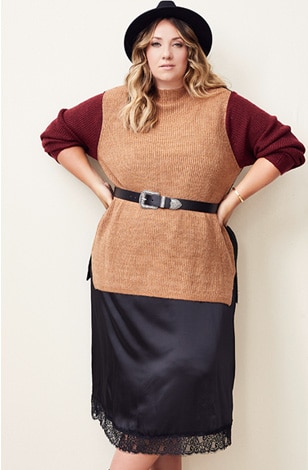 Colorblocking- Strickpullover Colorblocking- Strickpullover