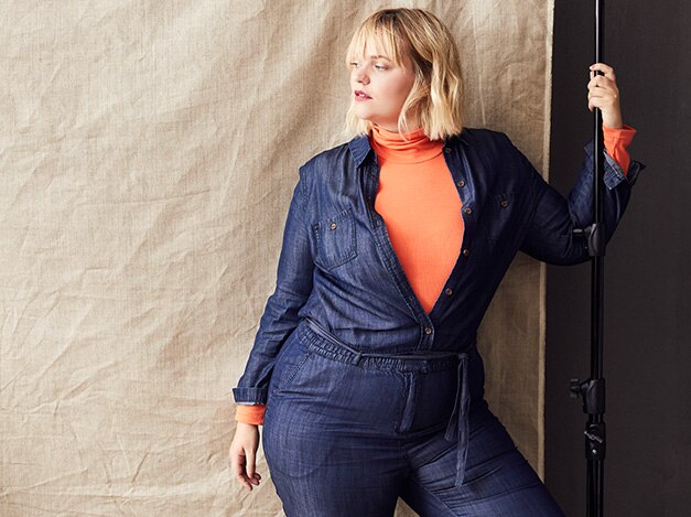 jumpsuit in denim look jumpsuit in denim look