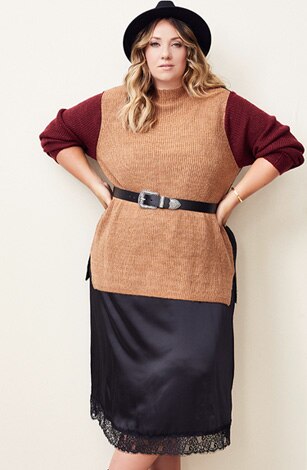 Colorblocking- Strickpullover Colorblocking- Strickpullover
