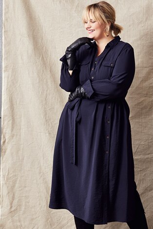 Hemdblusenkleid Hemdblusenkleid