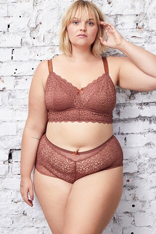 Bralette, Spitze C/D Cup Bralette, Spitze C/D Cup