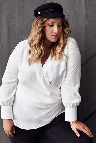 Wickelbluse Wickelbluse