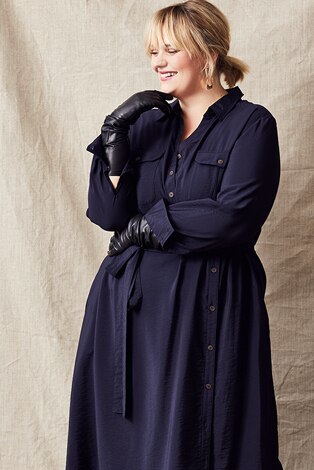Hemdblusenkleid Hemdblusenkleid